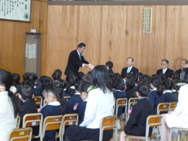 活動の様子 総社市立常盤小学校